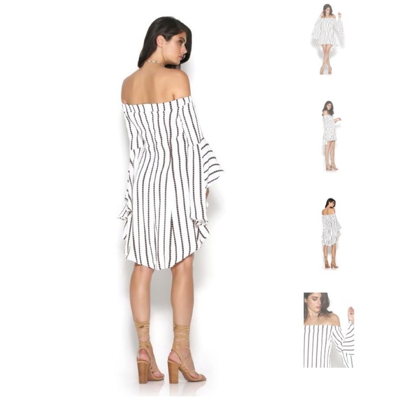 RUNAWAY off the shoulder dress - Picture 3 of 7